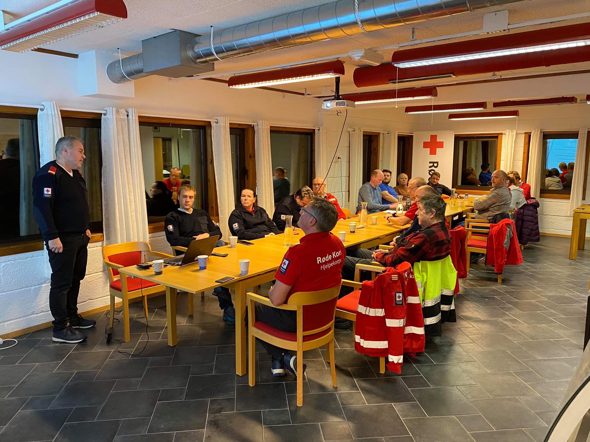 Områdemøte på Leikanger