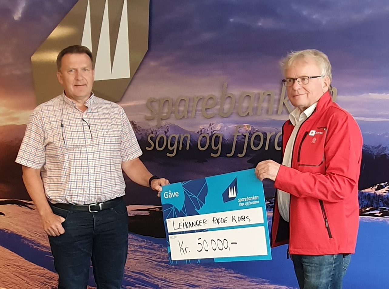 Gåve frå Sparebanken Sogn og Fjordane